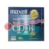 Đĩa CD Maxcell - hộp xanh hộp 10 đĩa